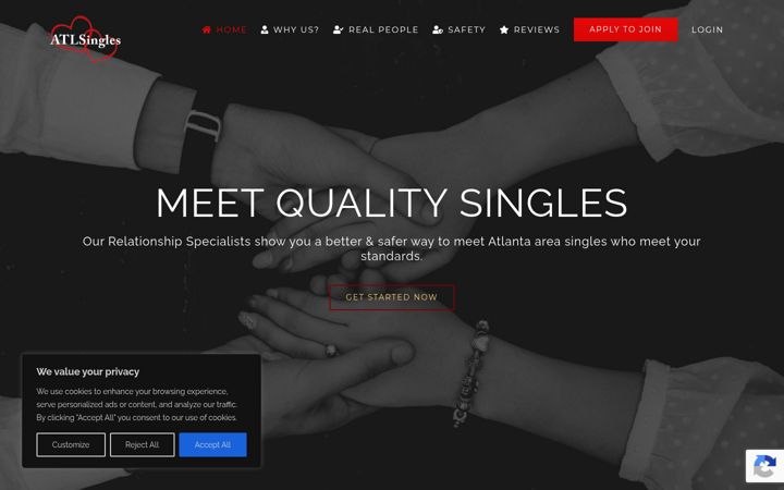Ekrano kopija atlsingles.com