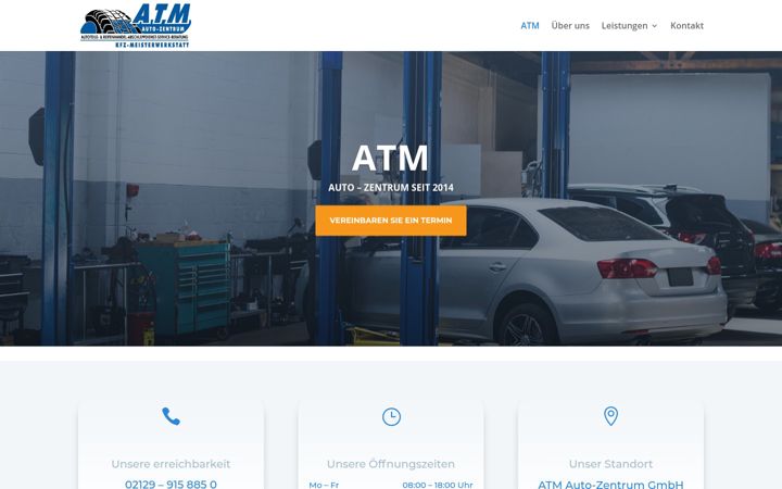 Skjermbilde av atm-autozentrum.de