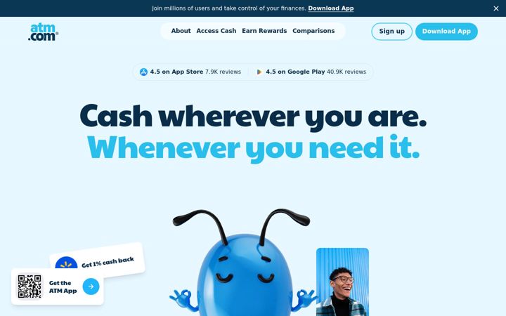 Screenshot of atm.com