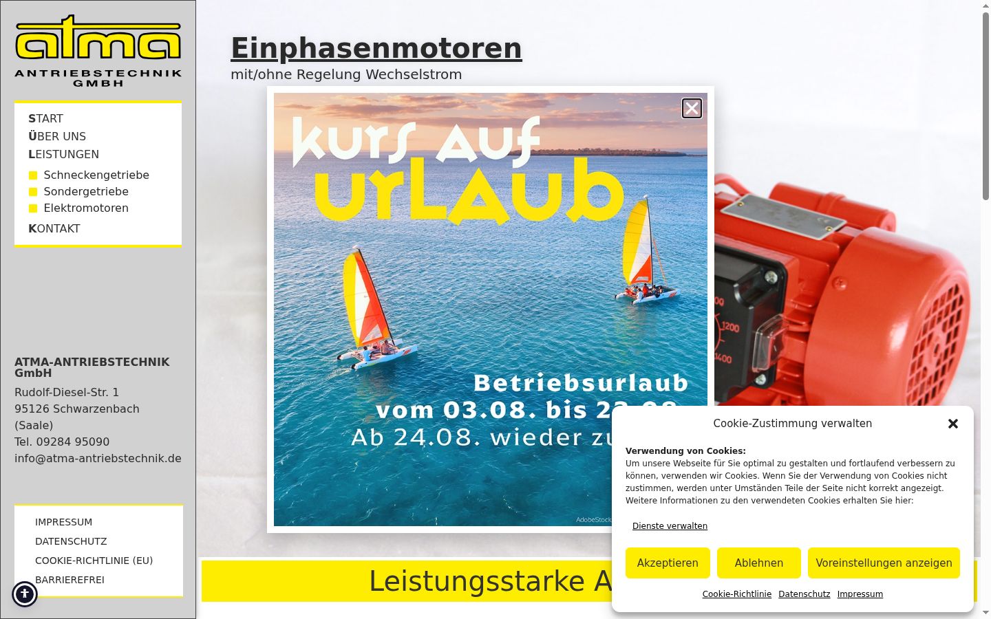 Screenshot tal-banner tal-kunsens muri qabel kwalunkwe interazzjoni