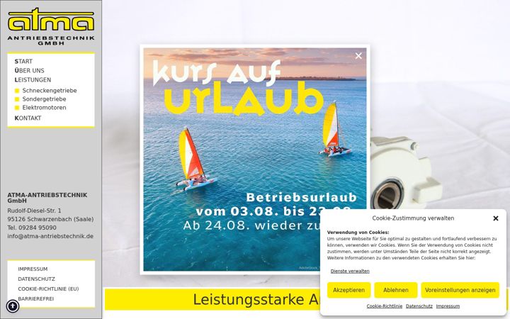 Screenshot ta' atma-antriebstechnik.de
