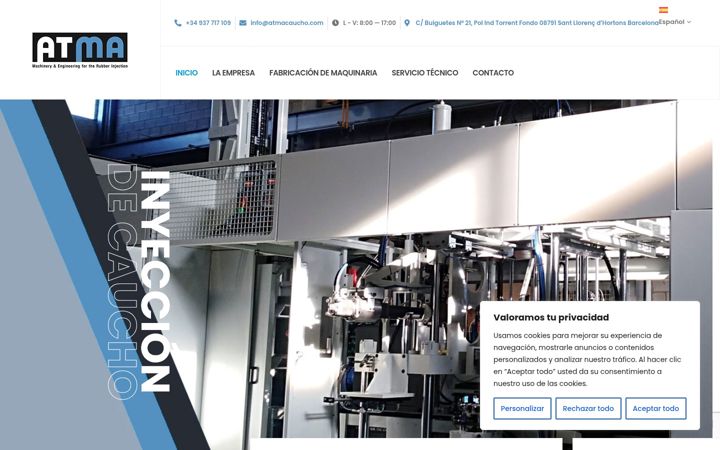 Screenshot of atmacaucho.com