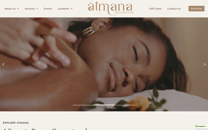 Screenshot ta' atmanaspa.com