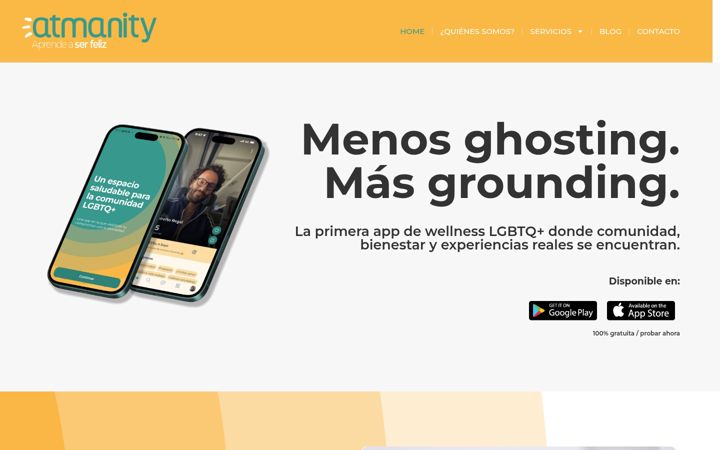 Screenshot ta' atmanity.com