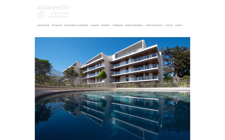 Screenshot of atmanphoto.com