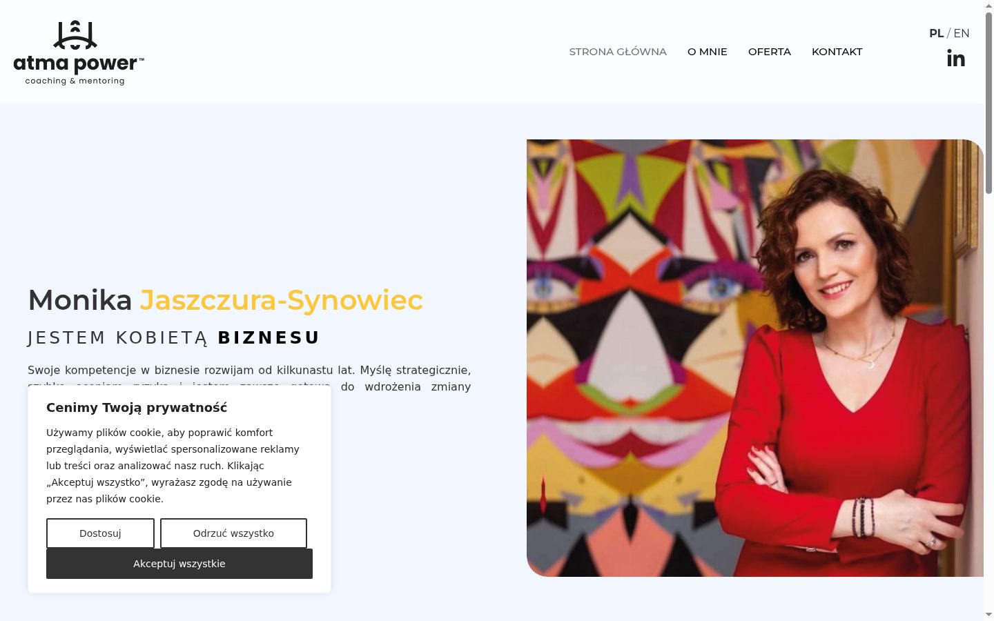Screenshot tal-banner tal-kunsens muri qabel kwalunkwe interazzjoni