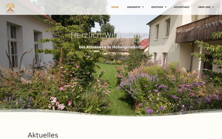 Screenshot of atmaseva.de
