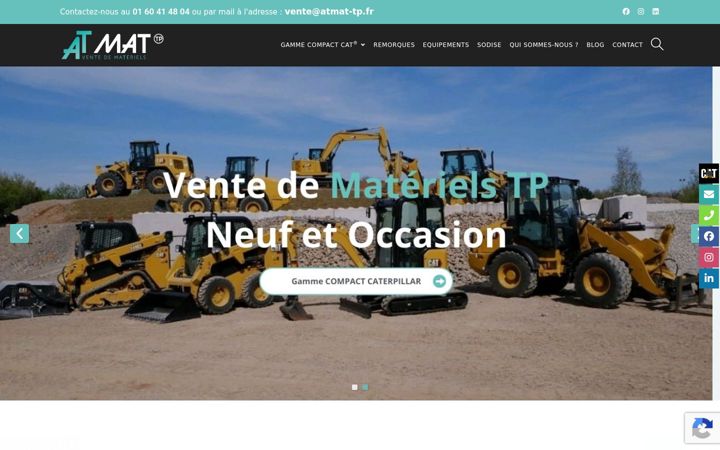 Zrzut ekranu atmat-tp.fr
