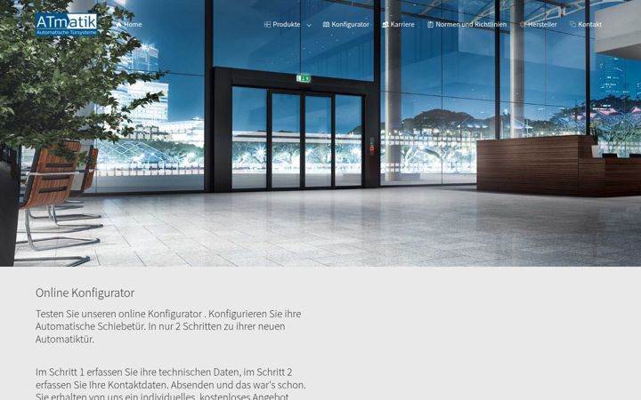 Screenshot of atmatik.de