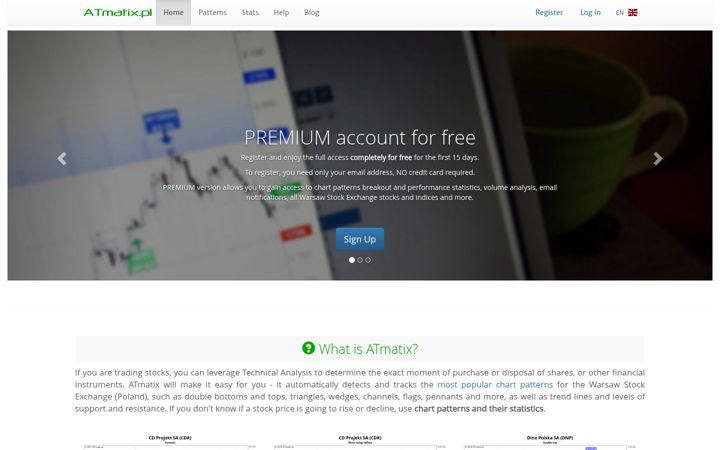 Screenshot of atmatix.pl