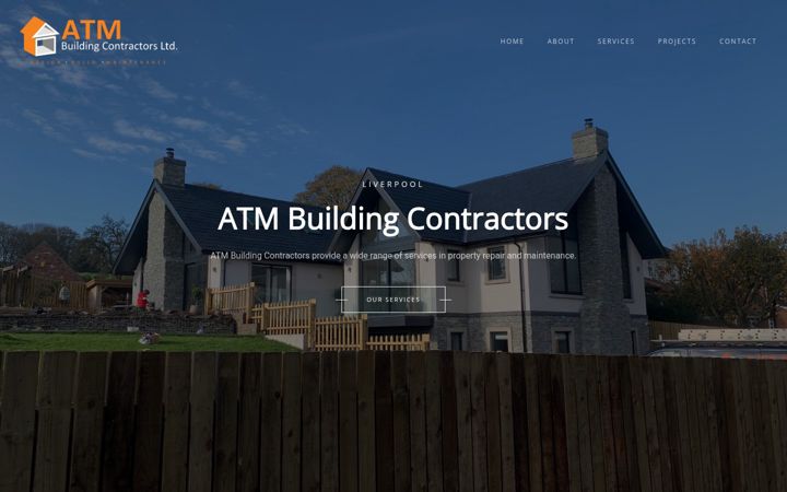 Screenshot of atmbuilders.co.uk