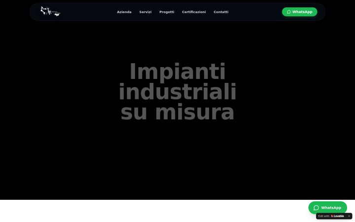 Screenshot of atmetalwork.it