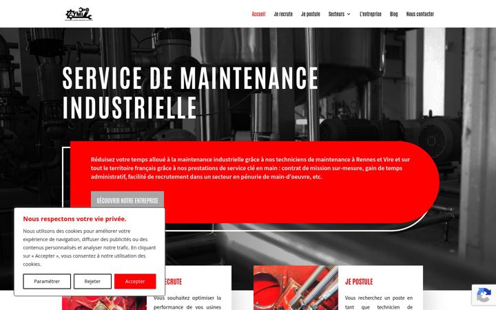 Zrzut ekranu atmi-maintenance-industrielle.fr