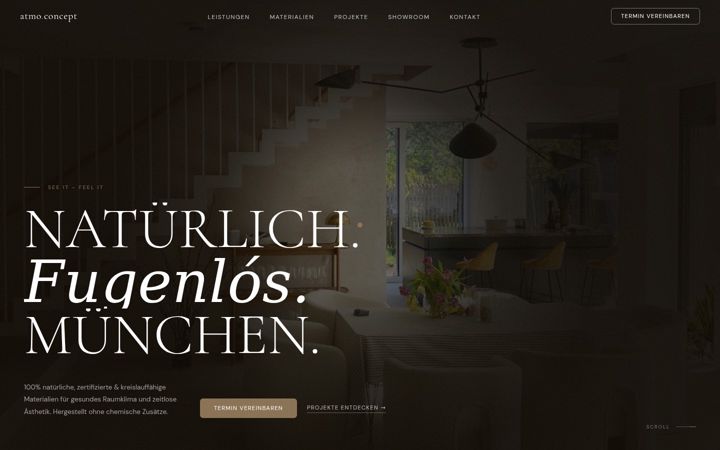 Screenshot of atmoconcept.com