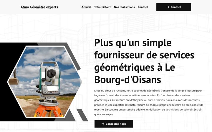 Zrzut ekranu atmogeometresexperts.fr