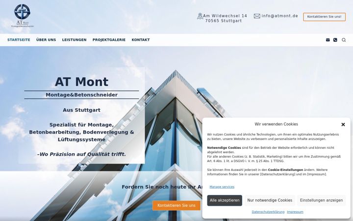 Screenshot ta' atmont.de