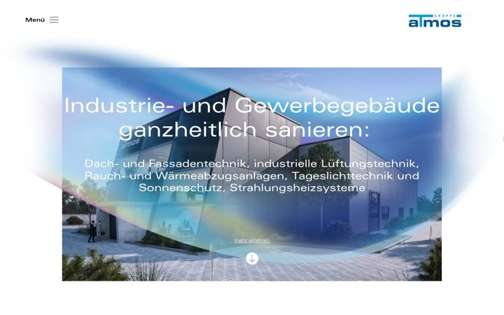 Screenshot of atmos-gruppe.de