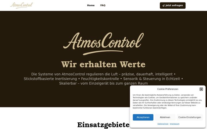 Екранна снимка на atmoscontrol.com