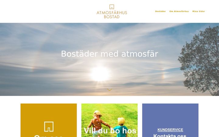 Skärmbild av atmosfarhusbostad.se