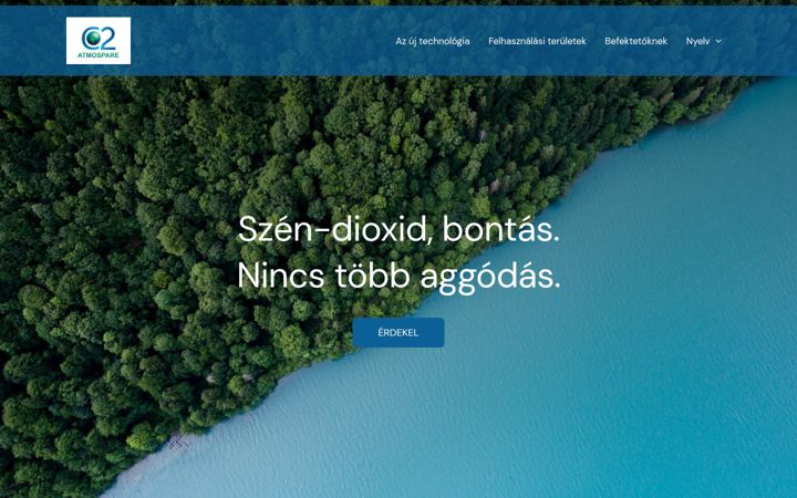 Screenshot of atmospare.com