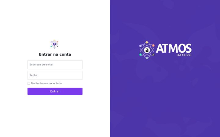 Screenshot of atmossolucoes.com.br