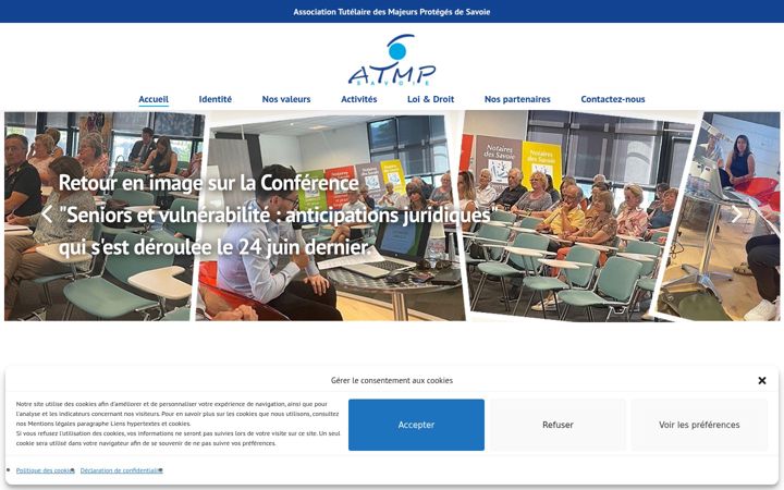 Capture d'écran de atmp-savoie.org