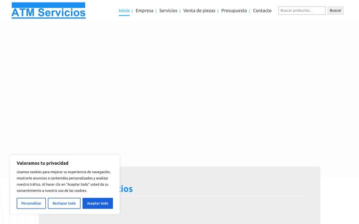 Ekrānuzņēmums no atmservicios.es