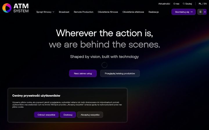 Screenshot of atmsystem.pl