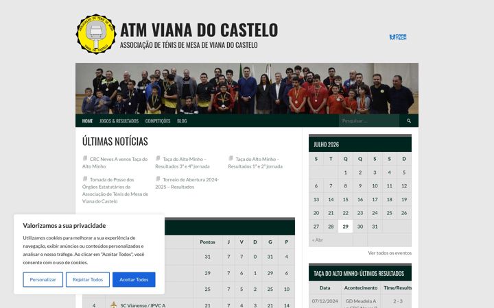 Screenshot of atmvc.pt