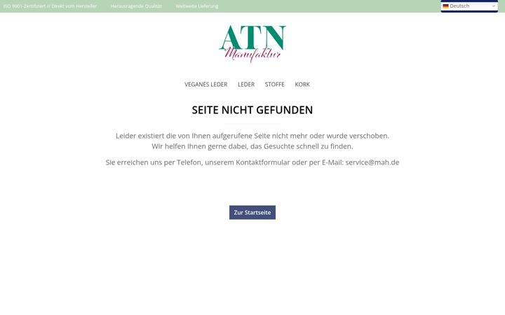 Screenshot of atn-vinyl.com