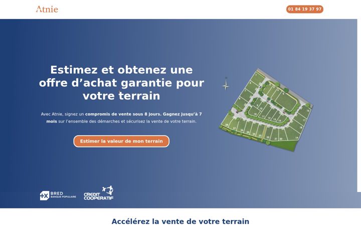 Screenshot of atnie.fr