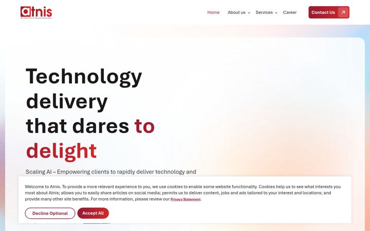 Screenshot of atnis.net