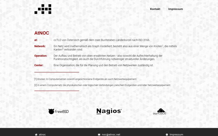 Screenshot of atnoc.net
