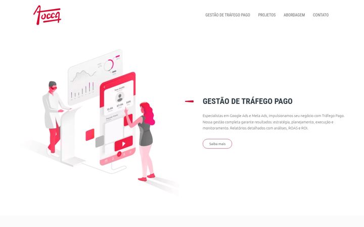 Screenshot of atocca.com
