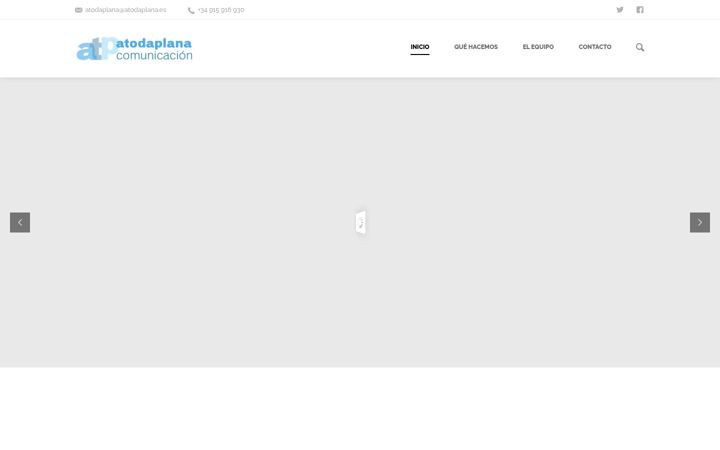 Screenshot of atodaplana.es
