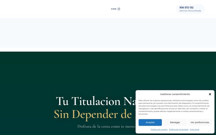 Screenshot of atodaproasailing.com