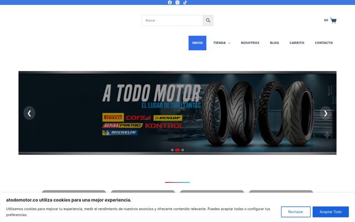 Screenshot of atodomotor.co