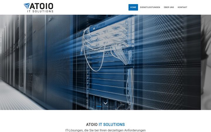 Screenshot of atoio.ch