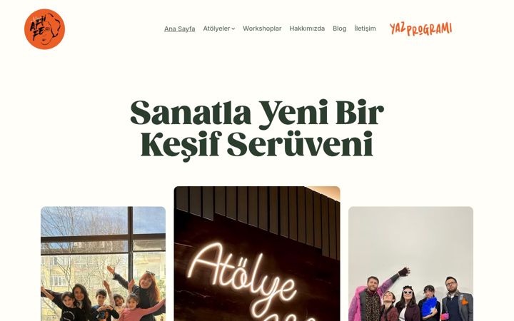 Skjámynd af atolyeafife.com