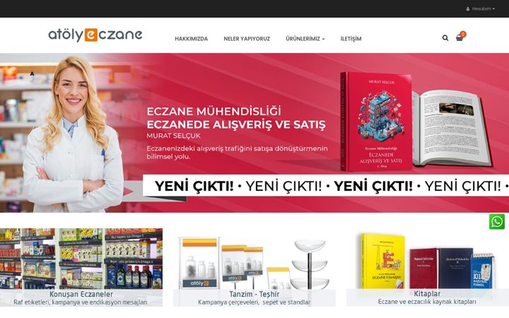 Screenshot of atolyeczane.com