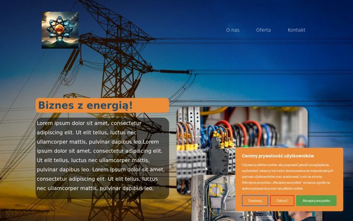 Екранна снимка на atom-energy.pl