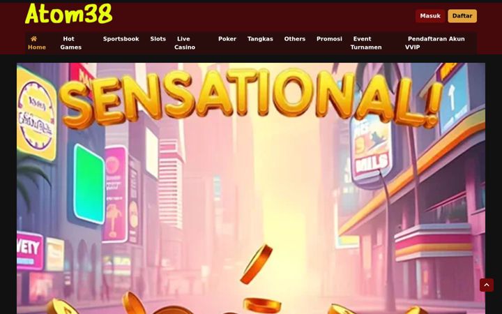 Screenshot of atom38.org