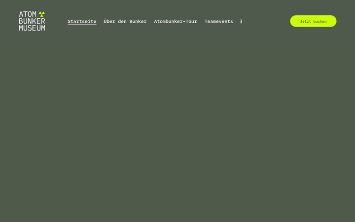 Screenshot of atombunker-museum.de