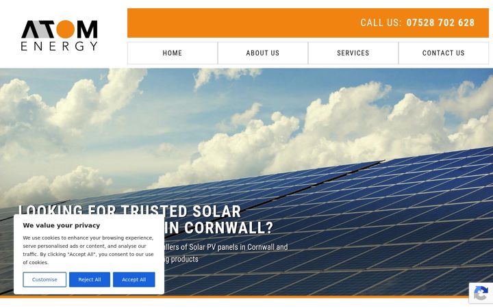 Screenshot of atomenergysw.co.uk