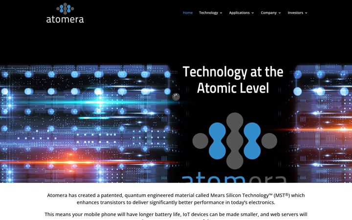 Ekrānuzņēmums no atomera.com