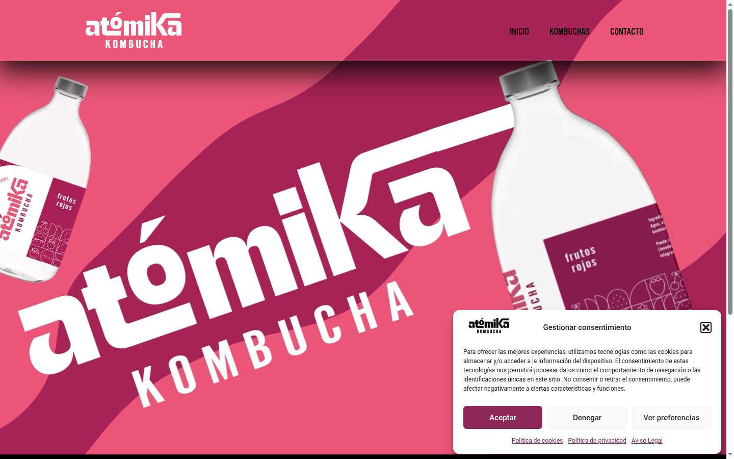 Snímek obrazovky baneru souhlasu zobrazeného před jakoukoli interakcí