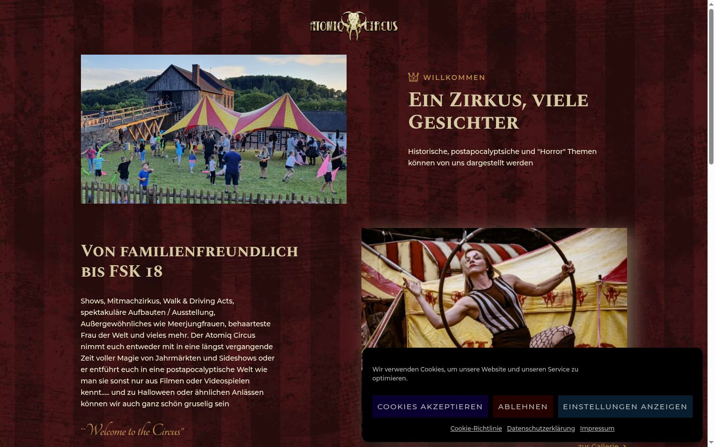 Screenshot van de toestemmingsbanner zoals getoond vóór enige interactie