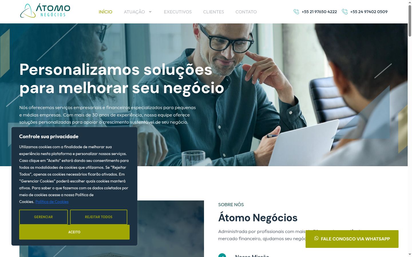 Sutikimo reklamjuostės, rodytos prieš bet kokią sąveiką, ekrano kopija