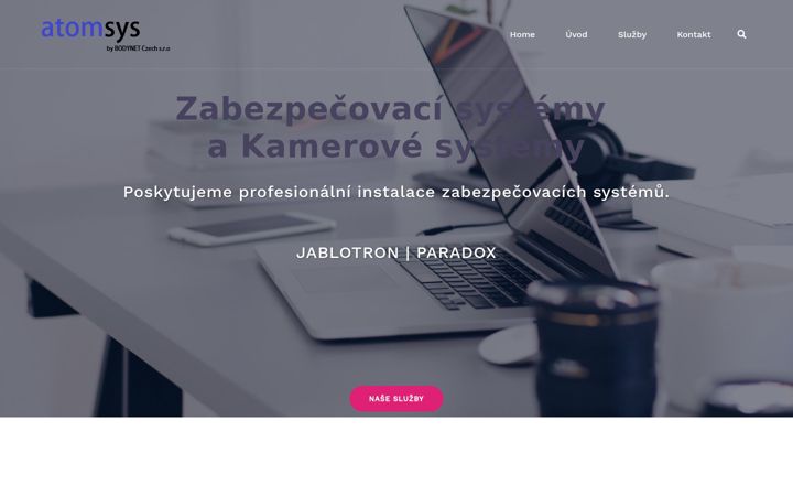 Screenshot of atomsys.cz