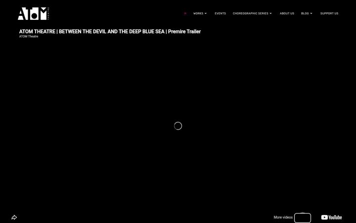 Screenshot of atomtheatre.info